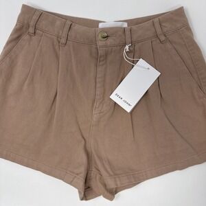 Dear John Women's Mauve‎ Pleated Shorts Size 26 NEW